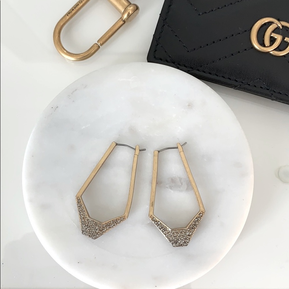 Madewell statement hoop earrings
